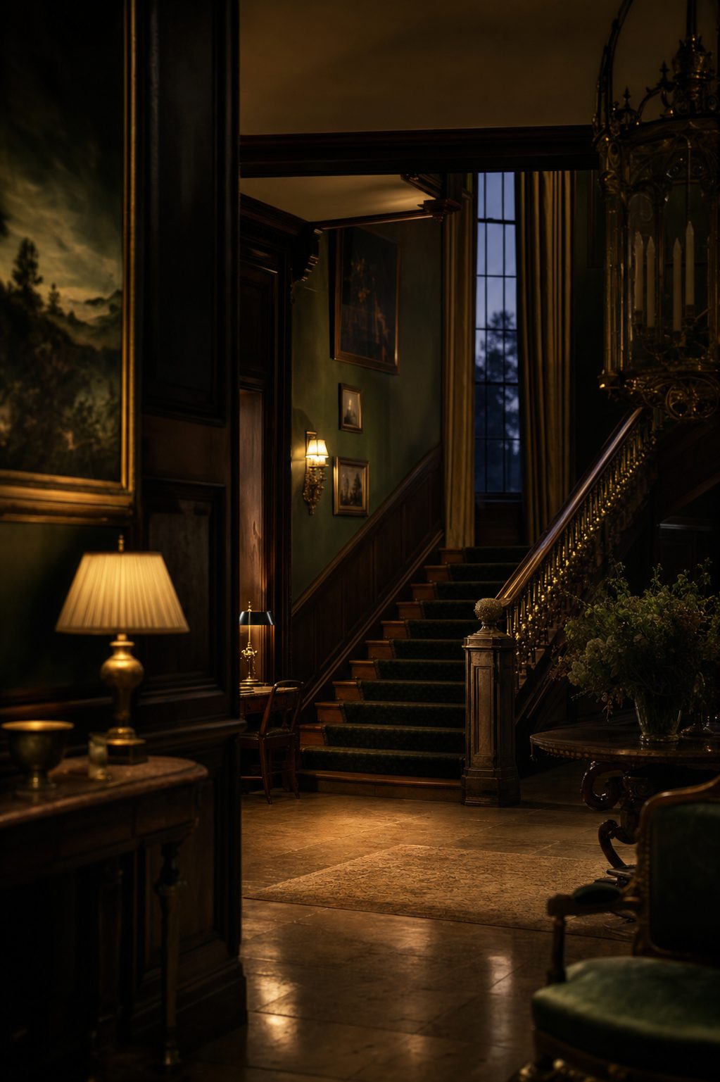 Estate hall interior