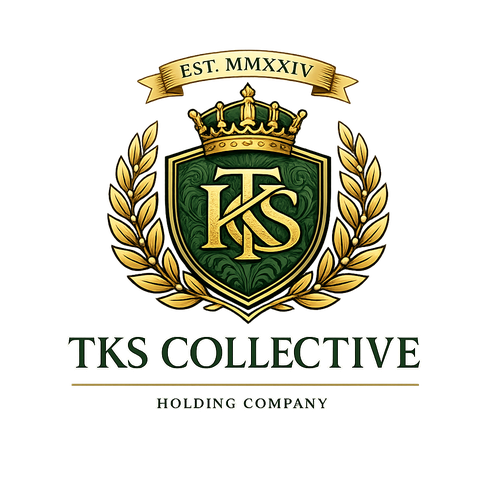 TKS Collective heraldic crest